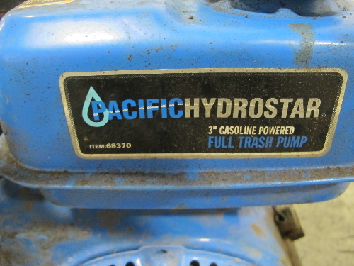 PACIFIC HYDROSTAR 68370 FULL TRASH PUMP 212 cc eBay