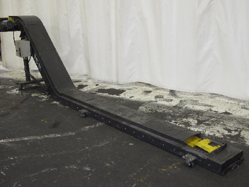 NEW LONDON PORTABLE INCLINE BELT CONVEYOR 12W X 190L X 51H  