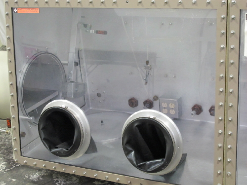 VACUUM ATMOSPHERES CO. HE 553 2 VACUUM CHAMBER  