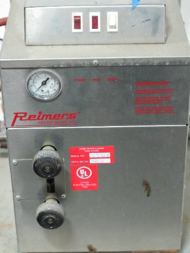 REIMERS AR8 PORTABLE STEAM GENERATOR 8 KW  