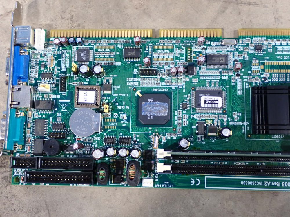For used Advantech Industrial Control Board PCA-6003 Rev.A2 without memory card 
