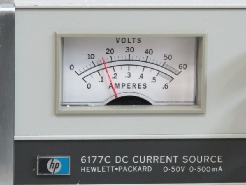 HEWLETT PACKARD 6177C DC CURRENT SOURCE 0 50VDC  