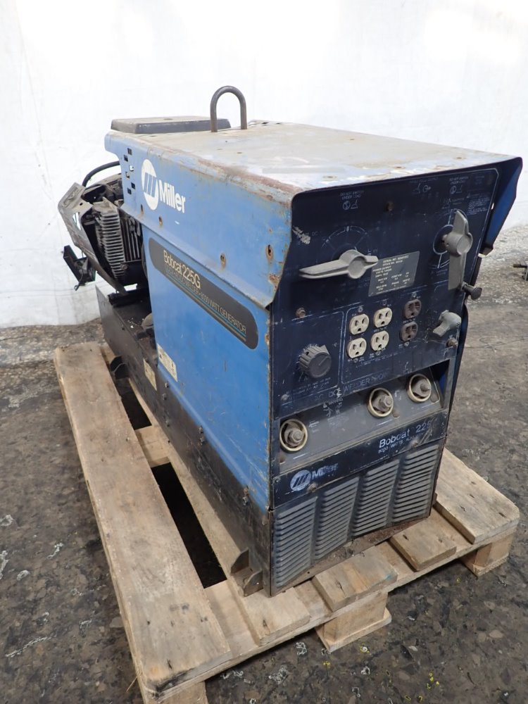 MILLER BOBCAT 225 G GASOLINE POWERED WELDER 225A 25V 01191690004 eBay