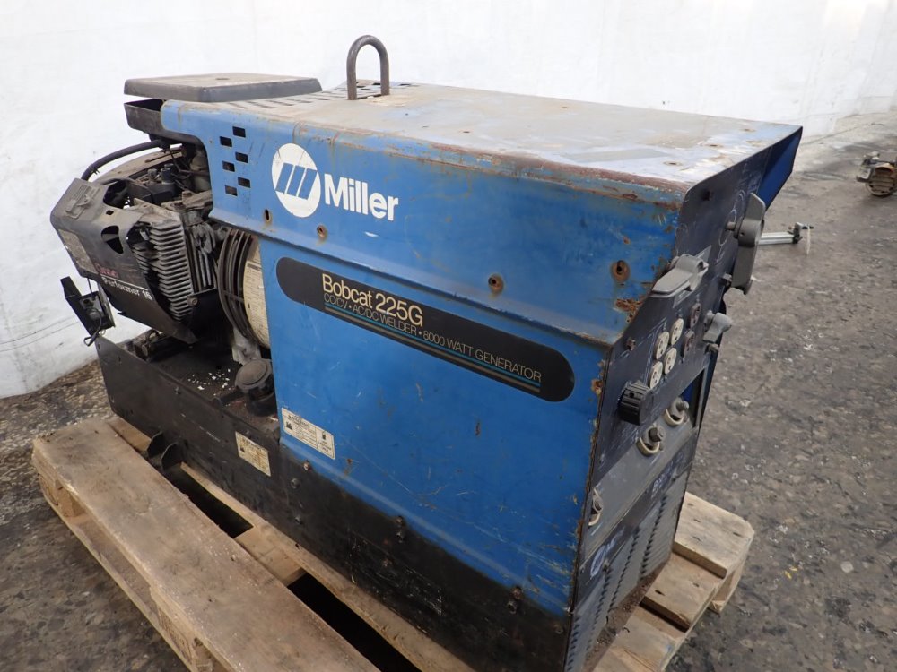 MILLER BOBCAT 225 G GASOLINE POWERED WELDER 225A 25V 01191690004 | eBay