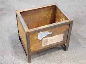 Small Metal Crate