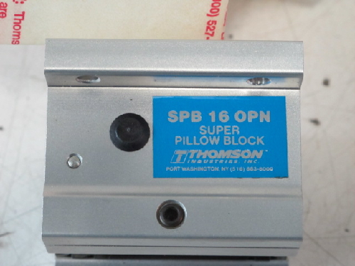 THOMSON SPB 16 OPN SUPER BALL BUSHING LINEAR BEARING PILLOW BLOCK 