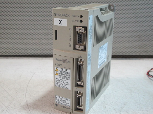 YASKAWA SGM 01A3NT14 AC SERVO MOTOR & SGDA 01AS AC SERVO DRIVE 