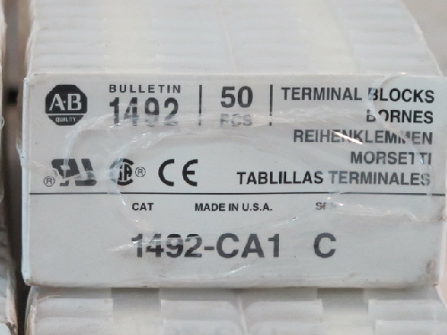 300 ALLEN BRADLEY 1492 CA1 TERMINAL BLOCKS,NEW  