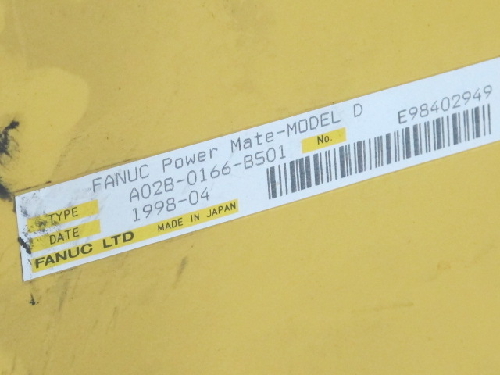 FANUC A02B 0166 B501 POWER MATE MODEL D POWER SUPPLY  