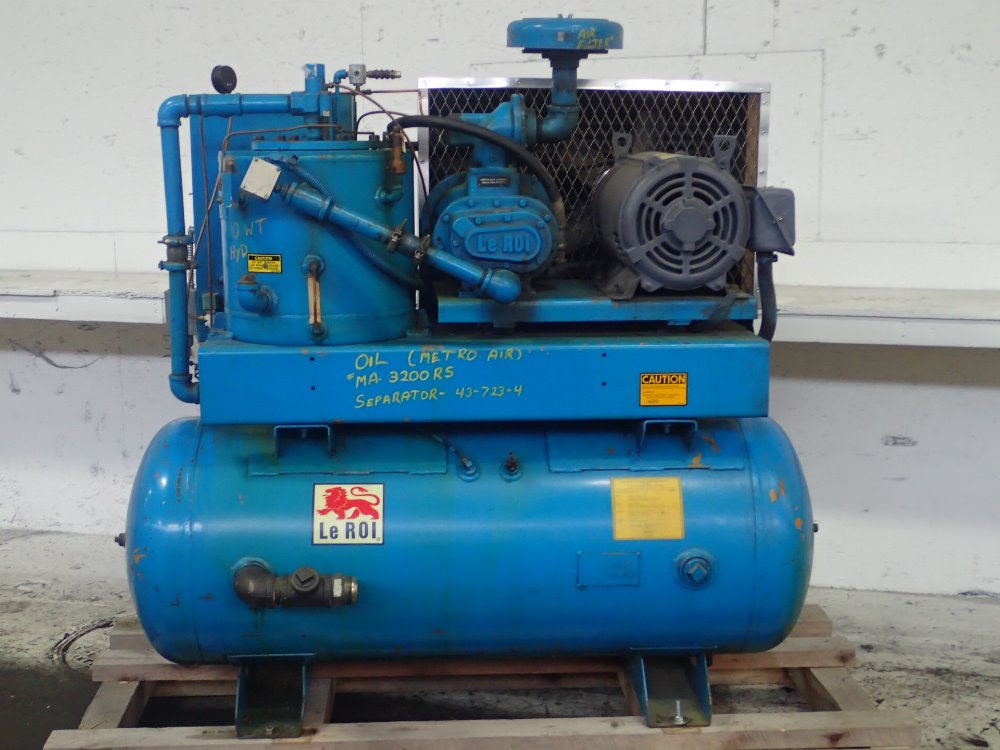 LEROI A25SS AIR COMPRESSOR 25 HP 05160340003