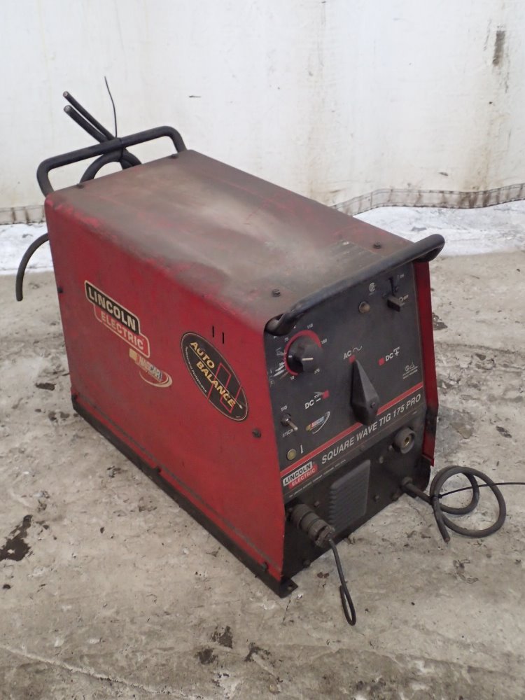 LINCOLN ELECTRIC SQUARE WAVE TIG 175 PRO WELDER 175 AMP 07161240014 eBay