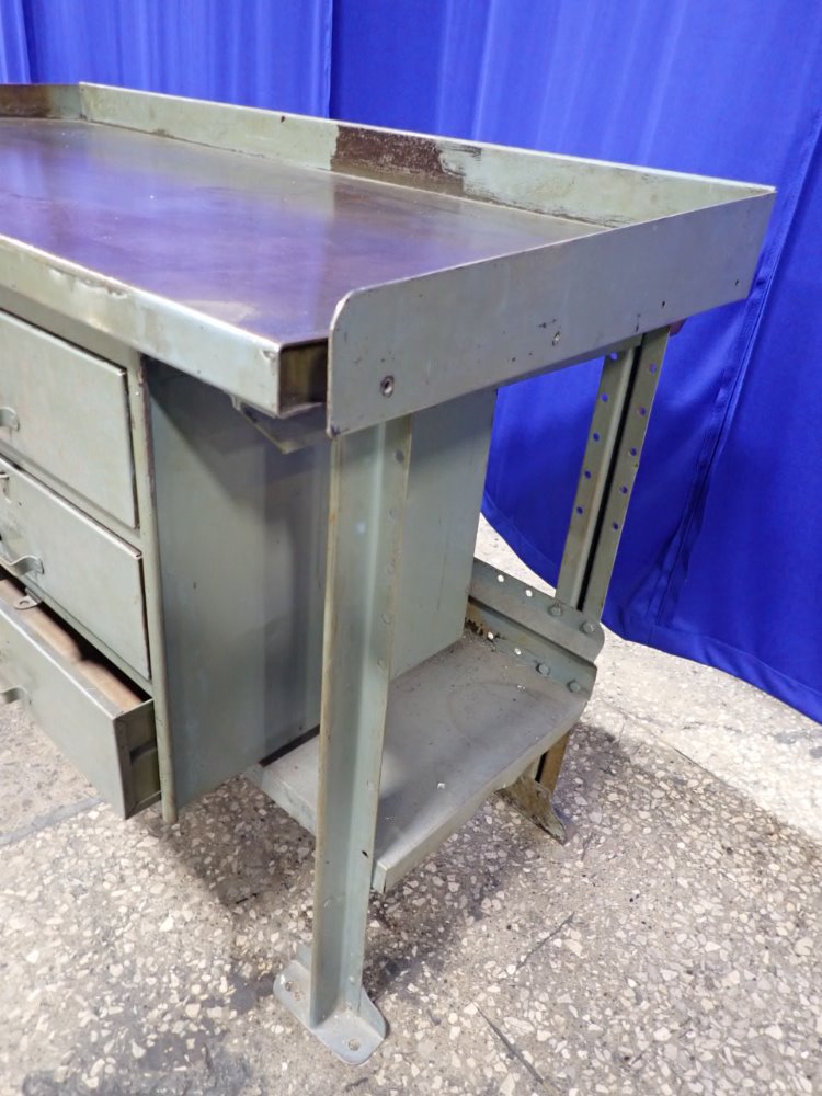 Used Lyon Steel Top Work Bench | HGR Industrial Surplus