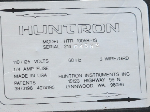  HTR 1005B 1S Tracker in Circuit Component Signature Tester