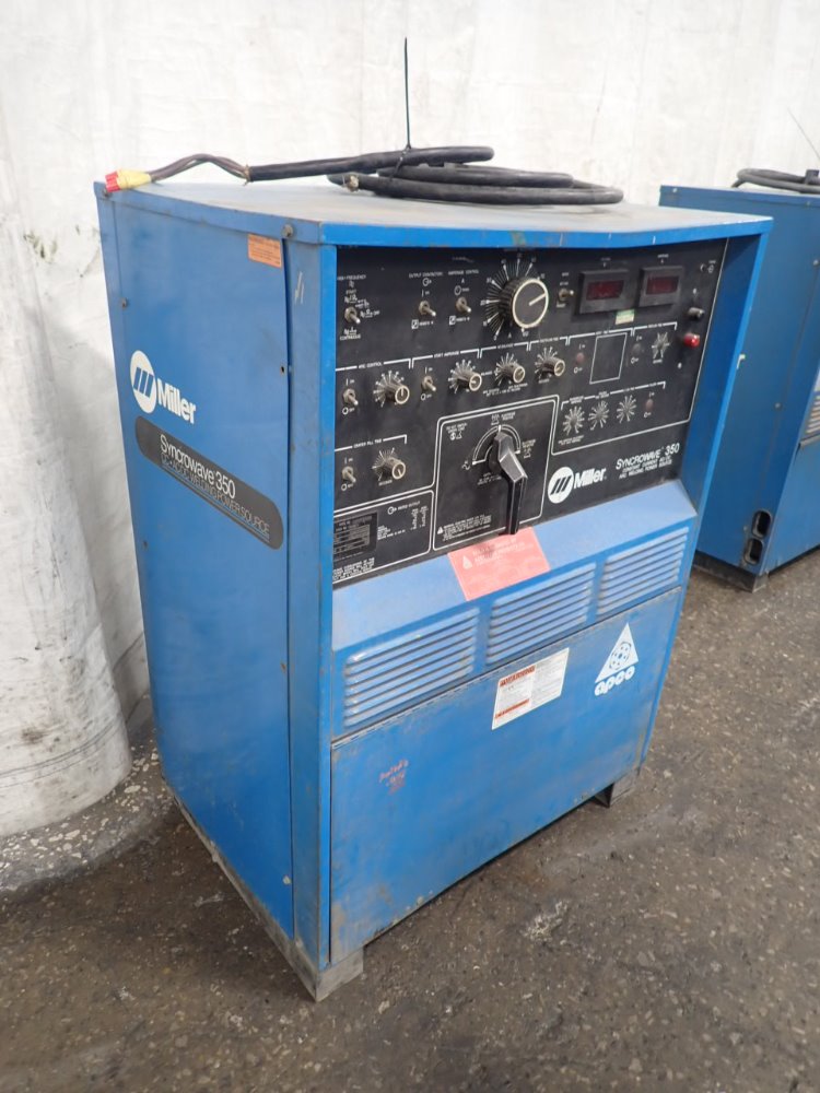 MILLER SYNCROWAVE 350 MILLER SYNCROWAVE 350 WELDER 350 AMP 07201980008