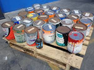 Gallons Of Paint & Adhesive