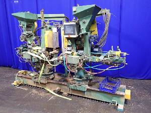 Production Master Bell424a Double End Cutoff/bore Machine