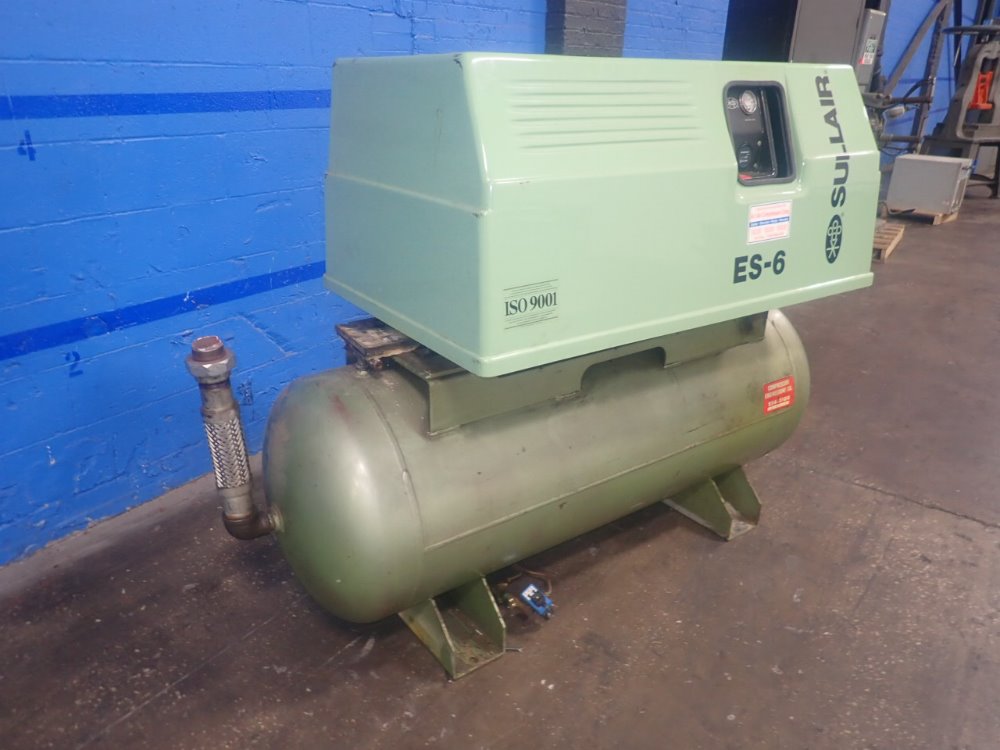 Used Sullair Sullair Es6 Air Compressor HGR Industrial Surplus