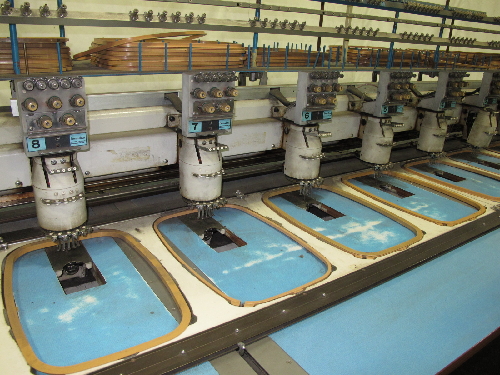 BARUDAN UNITECH BESERH EMBROIDERY MACHINE 8 HEAD  