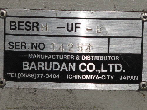 BARUDAN UNITECH BESERH EMBROIDERY MACHINE 8 HEAD  