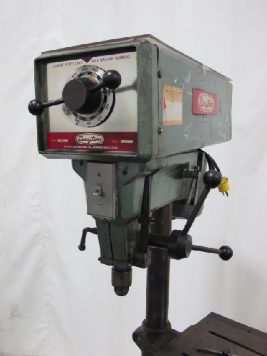 DAYTON 3Z327 DRILL PRESS 15  