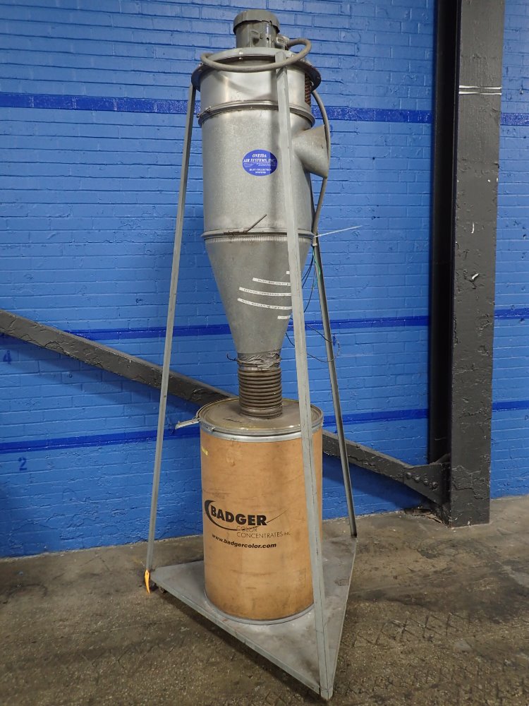 PLASTIC PROCESS EQUIPMENT DUST COLLECTOR 1 1/2 HP
