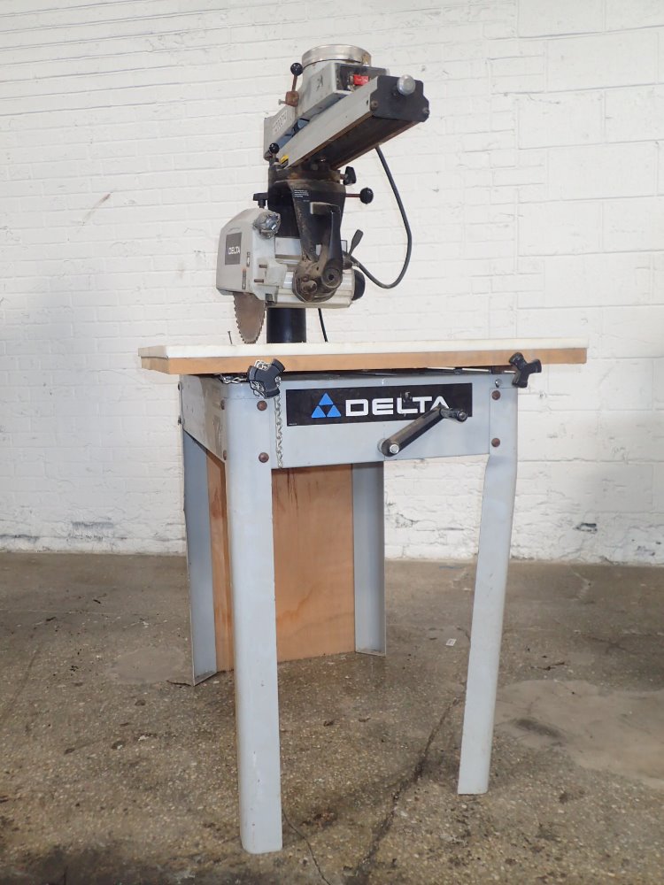 Used Delta Radial Arm Saw Hgr Industrial Surplus 4281