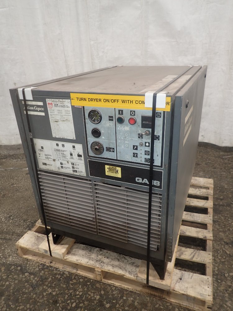 ATLAS COPCO GA18 AIR COMPRESSOR 11190040001 | eBay