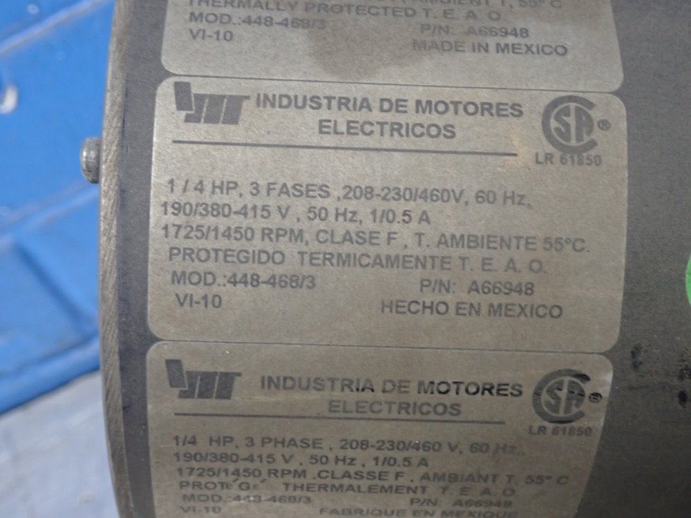 Used Idm Motor Hgr Industrial Surplus