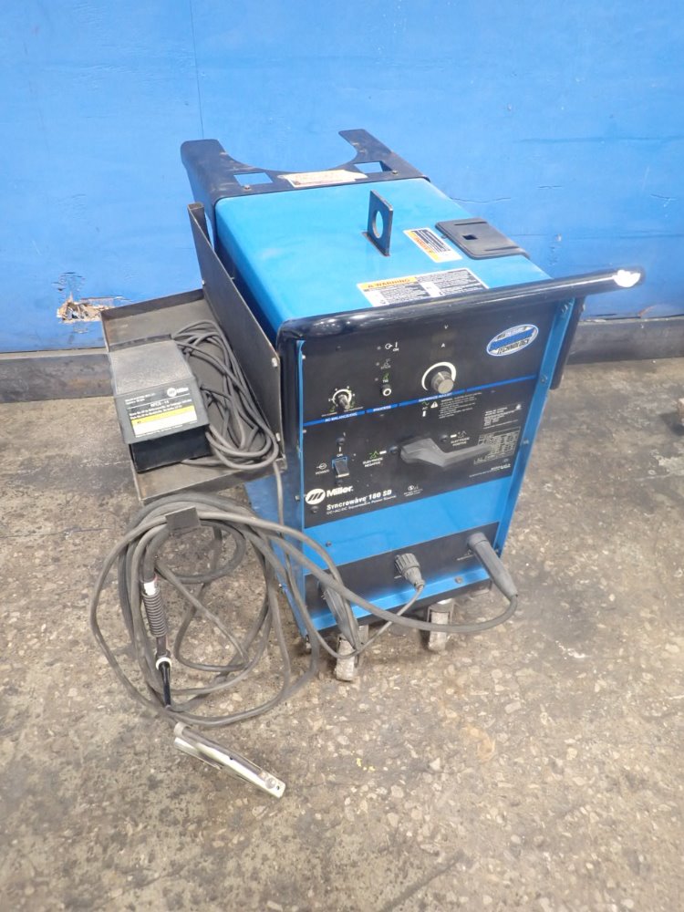 Used Miller Miller Syncrowave 180sd Welder HGR Industrial Surplus