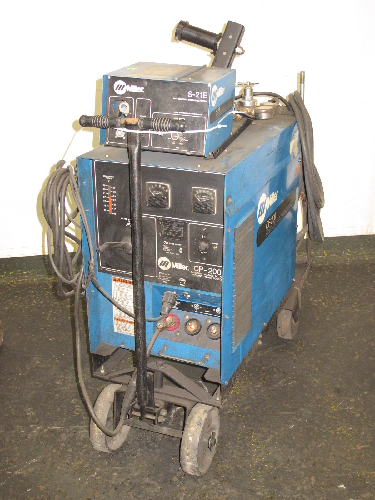 MILLER CP 200 DC ARC WELDER 200 AMPS  