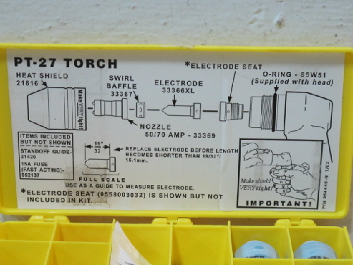   PLASMARC PLASMA CUTTING TORCH PARTS,SWITCHES,NOZZLES,ELECTRODES,MIG