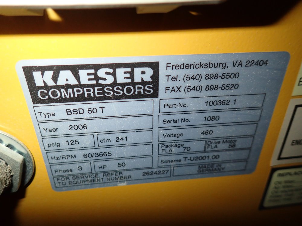 Kaeser Bsd 50 Manual