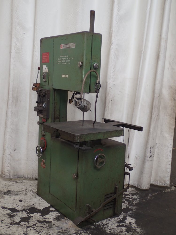 POWERMATIC 87 VERTICAL BAND SAW 19" THROAT X 12" 12160200026 eBay