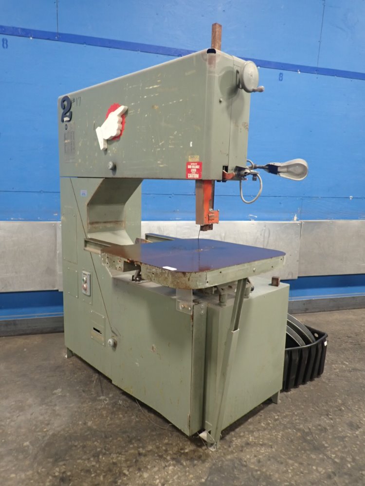 Used Grob Grob 4v36 Vertical Band Saw HGR Industrial Surplus