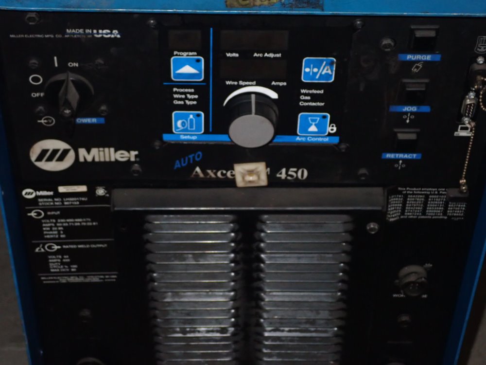 Used Miller Miller Axcess 450 Welder HGR Industrial Surplus
